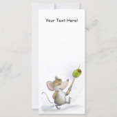 オリーブメリーブックマーク付きマウス移動 (裏面)