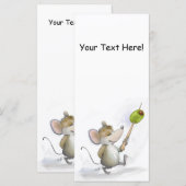 オリーブメリーブックマーク付きマウス移動 (正面/裏面)