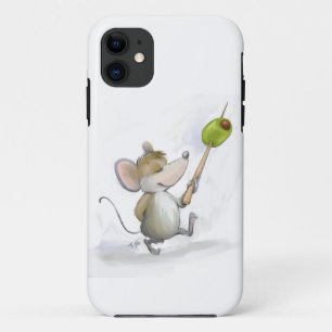 オリーブメリーiPhone6 ケース付きマウスモード iPhone 11 ケース