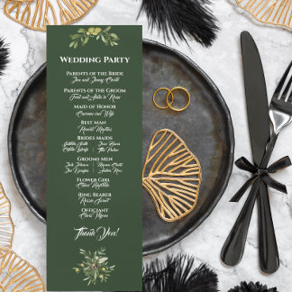 オリーブモダングリーンフラットカード