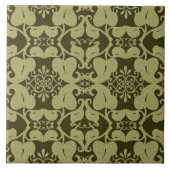 オリーブモダングリーン タイル (正面)