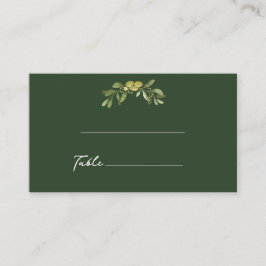 オリーブモダングリーン プレイスカード