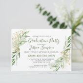 オリーブモダンブランチ緑化卒業パーティー 招待状 (スタンド正面)