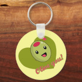 オリーブユーキーチェーン キーホルダー (正面)