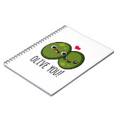 オリーブユーファニー・ラブ・パンプン ノートブック (左側)