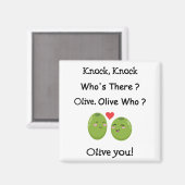 オリーブユープン マグネット (正面/裏面)