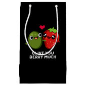 オリーブユーベリーおもしろいマニュアルフルーツプンダークBG スモールペーパーバッグ (正面)