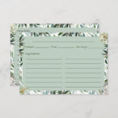 オリーブユーレシピカード エンクロージャーカード (正面/裏面)