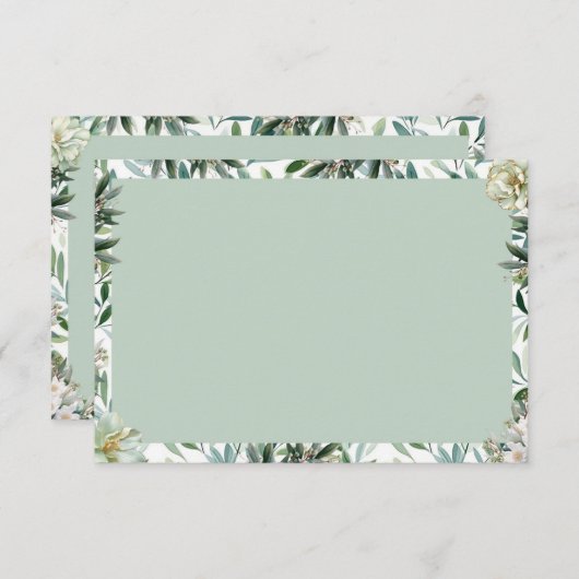 オリーブユー空白のレシピカード エンクロージャーカード