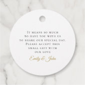 オリーブリーフ/スクリプト/名前/メッセー結婚ジ/サンキューs フェイバータグ (裏面)