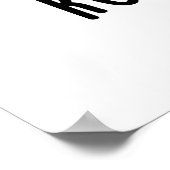 オリーブロックアンドロールおもしろいロッカーオリーブパン ポスター (角)