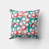 オリーブ円 クッション (裏面)