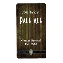 オリーブ動揺してグリーンホームメイドビアラベル ラベル