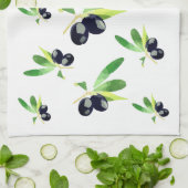 オリーブ地中海のキッチンタオル キッチンタオル (折り畳み)