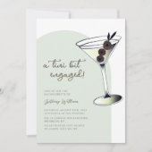 オリーブ婚約したグリーンバチェロレッテ 招待状 (正面)