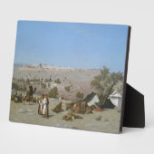 オリーブ山のエルサレム | 1880 フォトプラーク (側面)