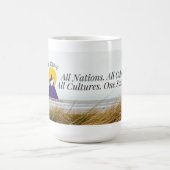 オリーブ山マグカップ コーヒーマグカップ (中央)