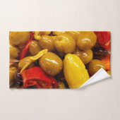 オリーブ手拭き ハンドタオル (ハンドタオル)