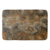 オリーブ抽象芸術 バスマット (正面)