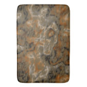 オリーブ抽象芸術 バスマット (正面縦)