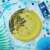 オリーブ木タパスパーティー ペーパープレート (パーティー)