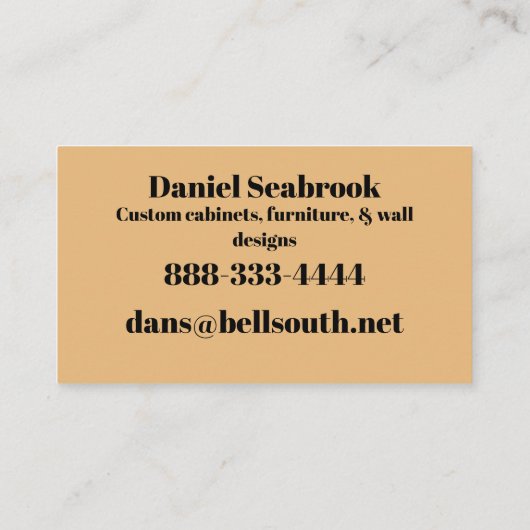 オリーブ木商カード 名刺 (裏面)