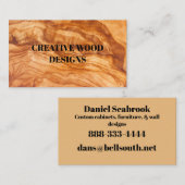 オリーブ木商カード 名刺 (正面/裏面)