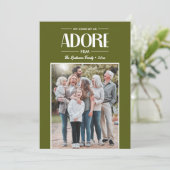 オリーブ来クリスチャンの写真を彼を崇拝しよう シーズンカード (スタンド正面)