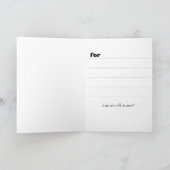 オリーブ枝すいません手書き謝罪 カード (内部)