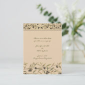 オリーブ枝トスカーナ日付を保存 案内ポストカード (スタンド正面)