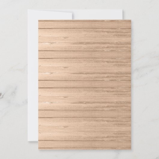 オリーブ枝ノアの箱舟ボーイズ1歳の誕生日 招待状 (裏面)