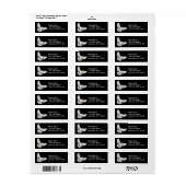 オリーブ枝ラベル付きピース鳩 ラベル (フルシート)