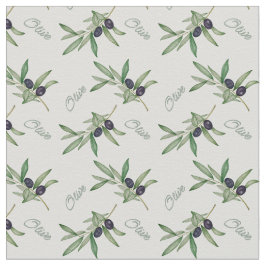 オリーブ枝 ファブリック