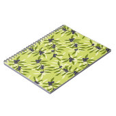 オリーブ模様 ノートブック (左側)