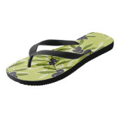 オリーブ模様 ビーチサンダル (アングル)