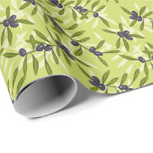 オリーブ模様 ラッピングペーパー (ロールコーナー)