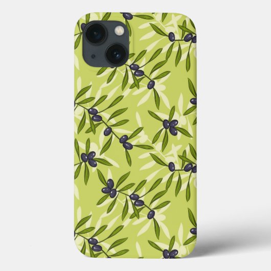 オリーブ模様 Case-Mate iPhoneケース (裏面)