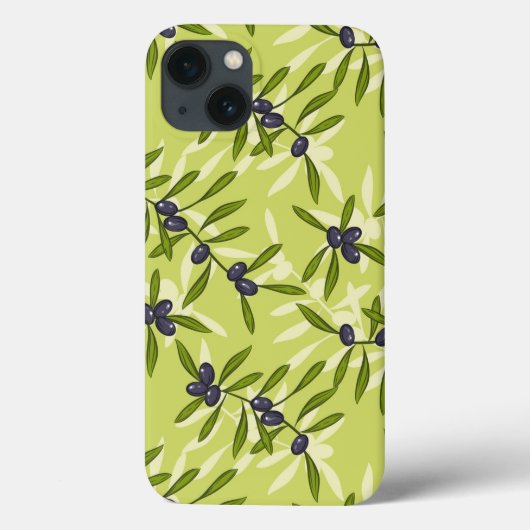 オリーブ模様 Case-Mate iPhoneケース (裏面)