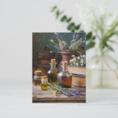 オリーブ油ジャースポストカード シーズンポストカード (スタンド正面)