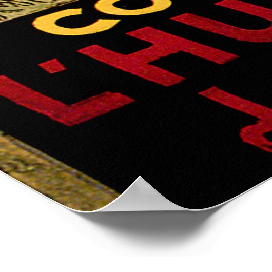 オリーブ油ヴィンテージフードアドアート ポスター (角)