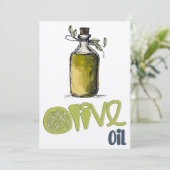 オリーブ油地中海のヘルシーオーガニックزيت زيتون 招待状 (スタンド正面)