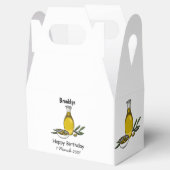 オリーブ油漫画イラストレーション フェイバーボックス (オープン)