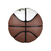 オリーブ油漫画イラストレーション ミニバスケットボール (右)