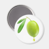 オリーブ油 マグネット (正面/裏面)