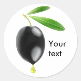 オリーブ油 ラウンドシール