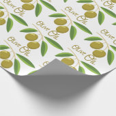 オリーブ油 ラッピングペーパー (角)