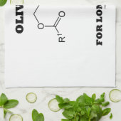 オリーブ油（分子） キッチンタオル (折り畳み)