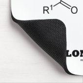 オリーブ油(分子) マウスパッド (コーナー)