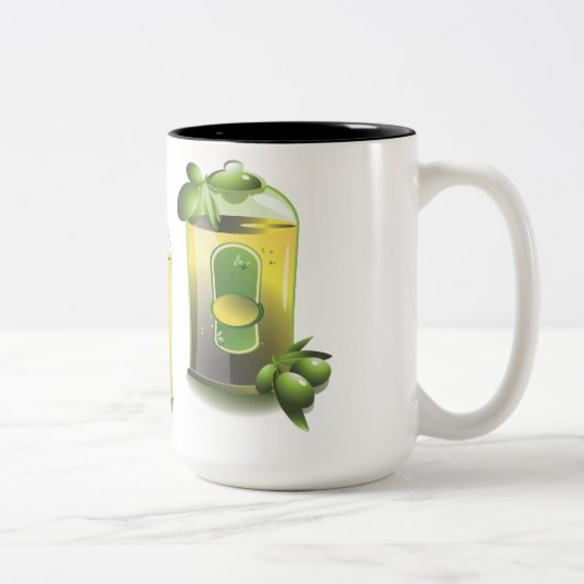 オリーブ油EVOO For Chefs ツートーンマグカップ (右)