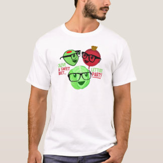 オリーブ甘いビートのレタスのパーティー Tシャツ